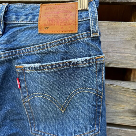 Levi's 501 Original Straight sz 24 - Picture 8 of 12